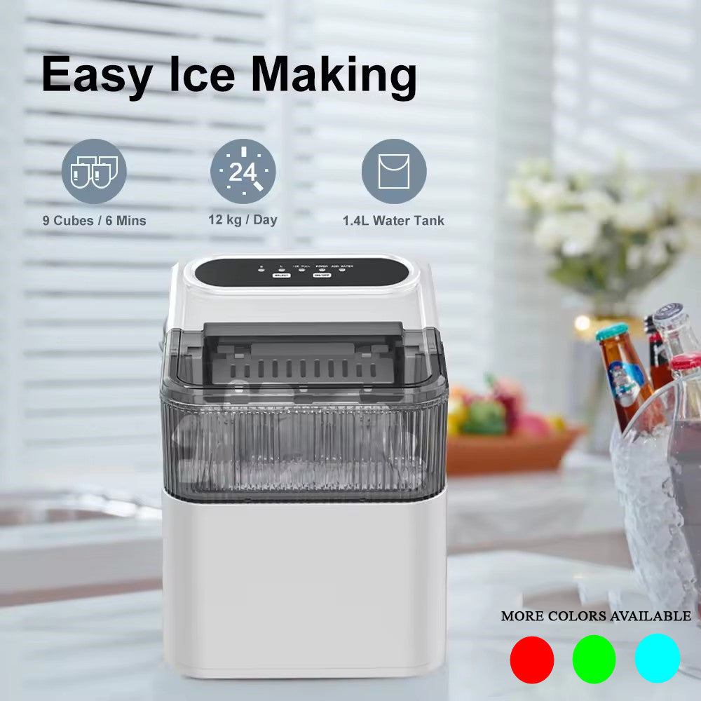 Smart Ice Maker with many attractive features, suitable for family kitchens.