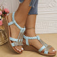 🔥Last Day Promotion 50% OFF - Women's New Summer Rhinestone Open Toe Orthopaedic Sandals