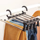 Telescopic Folding Multifunctional Pants Rack Pants Hanger Household