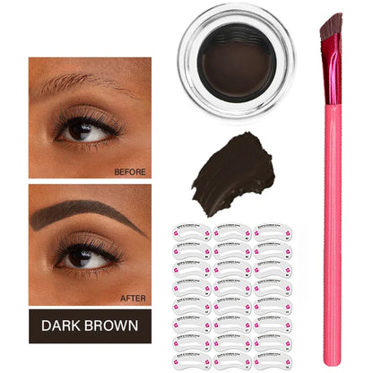 (☄️New upgrade)Realistic eyebrow brush for drawing brows similar to 3D natural real hair