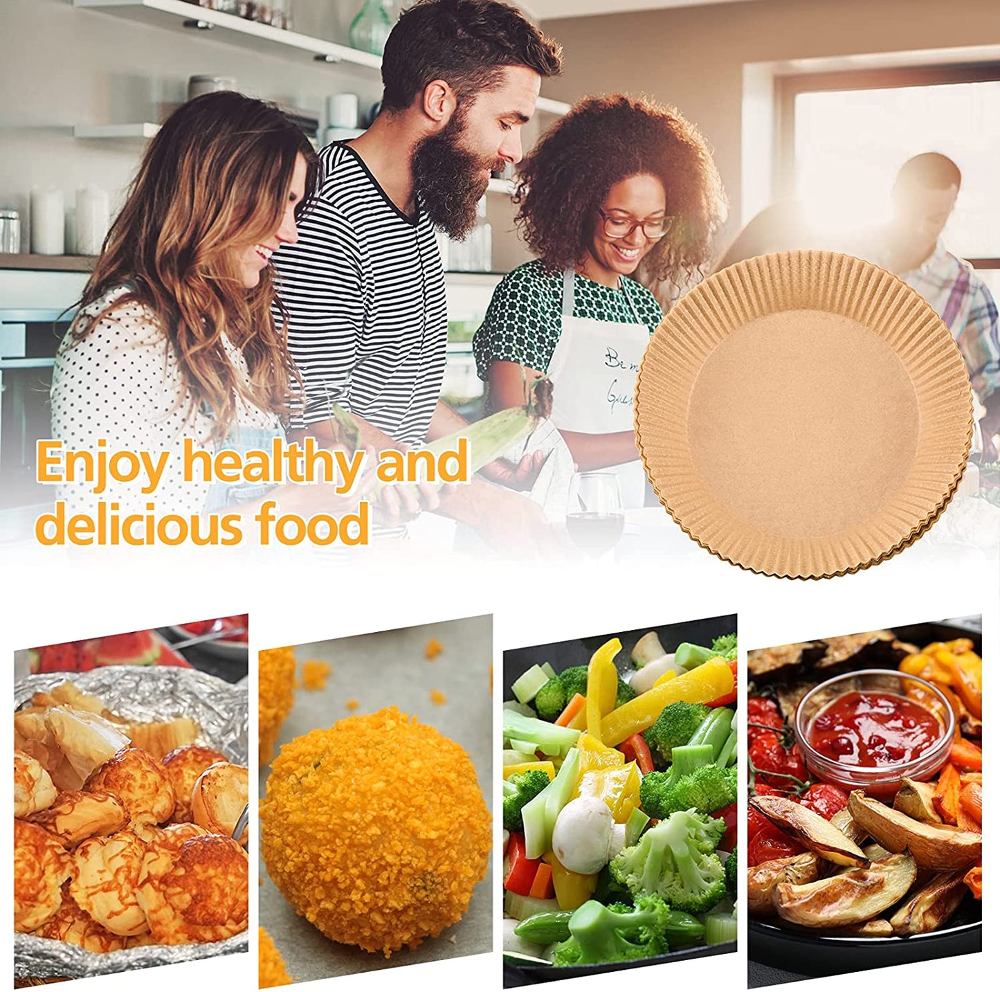 🔥Hot Sale🔥Air Fryer Disposable Paper Liner (75% OFF)