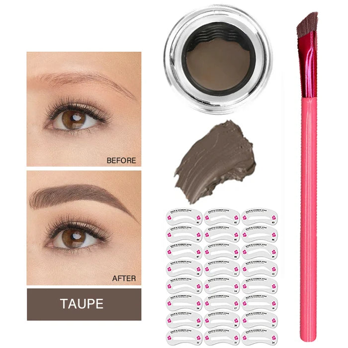 (☄️New upgrade)Realistic eyebrow brush for drawing brows similar to 3D natural real hair