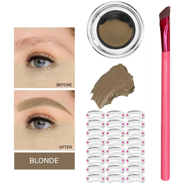 (☄️New upgrade)Realistic eyebrow brush for drawing brows similar to 3D natural real hair