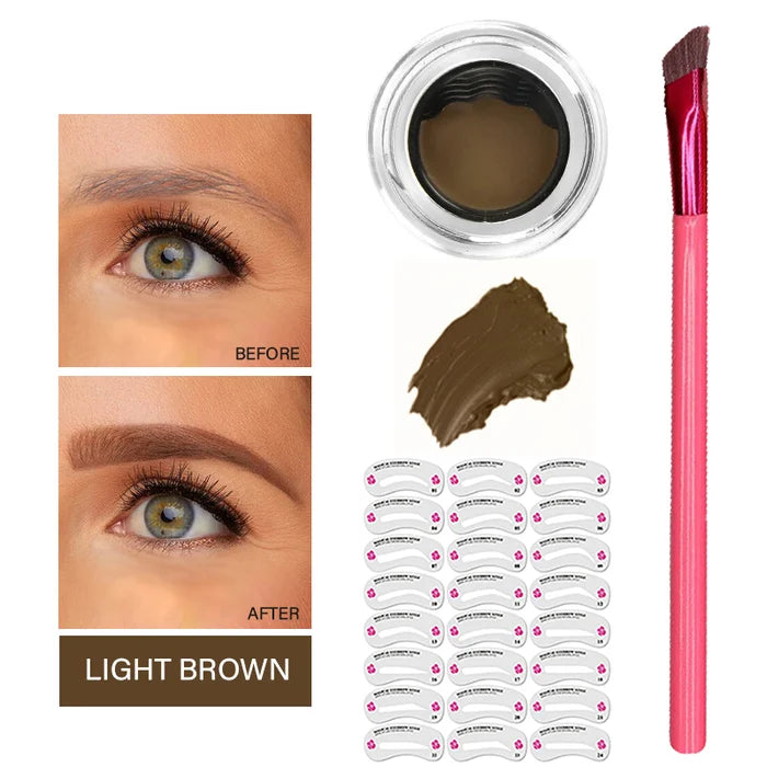 (☄️New upgrade)Realistic eyebrow brush for drawing brows similar to 3D natural real hair